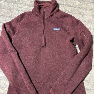 Patagonia Women's Pullover Maroon Medium